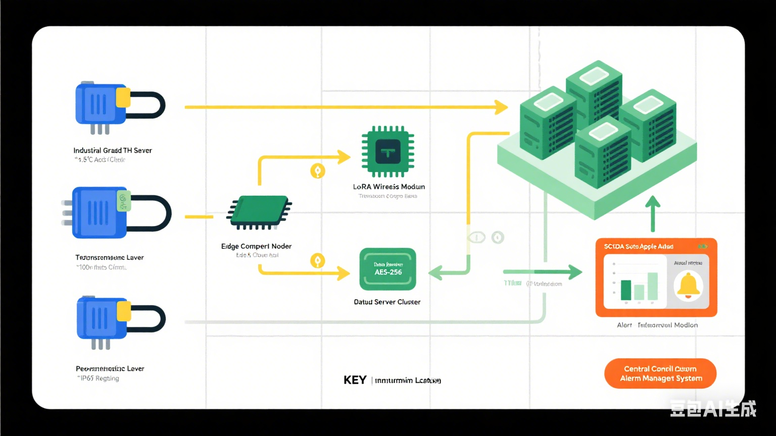 7设计厂区温湿度监控系统的图